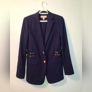 Michael Kors Navy Blue Blazer Sz 2